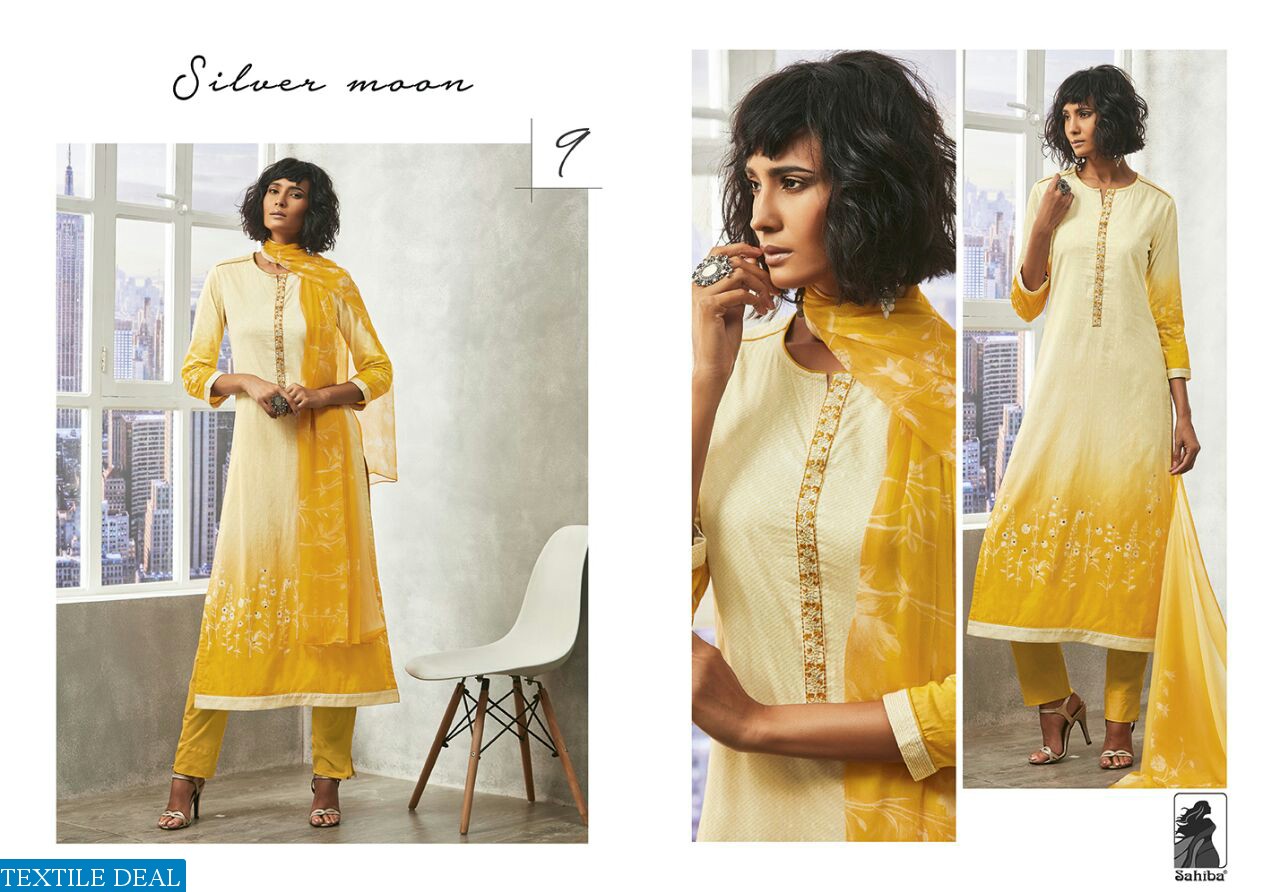 Sahiba Silver moon Wholesale luxury indian Dresses